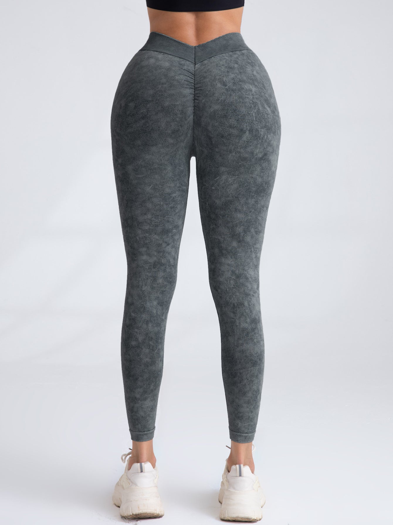 Women's V Workout Seamless High Waist Leggings