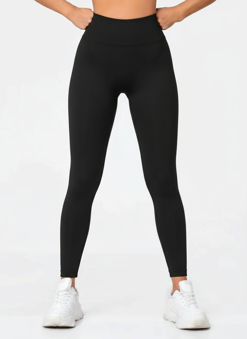 Women's Solid-Color Yoga Pants Sport Yoga Pants