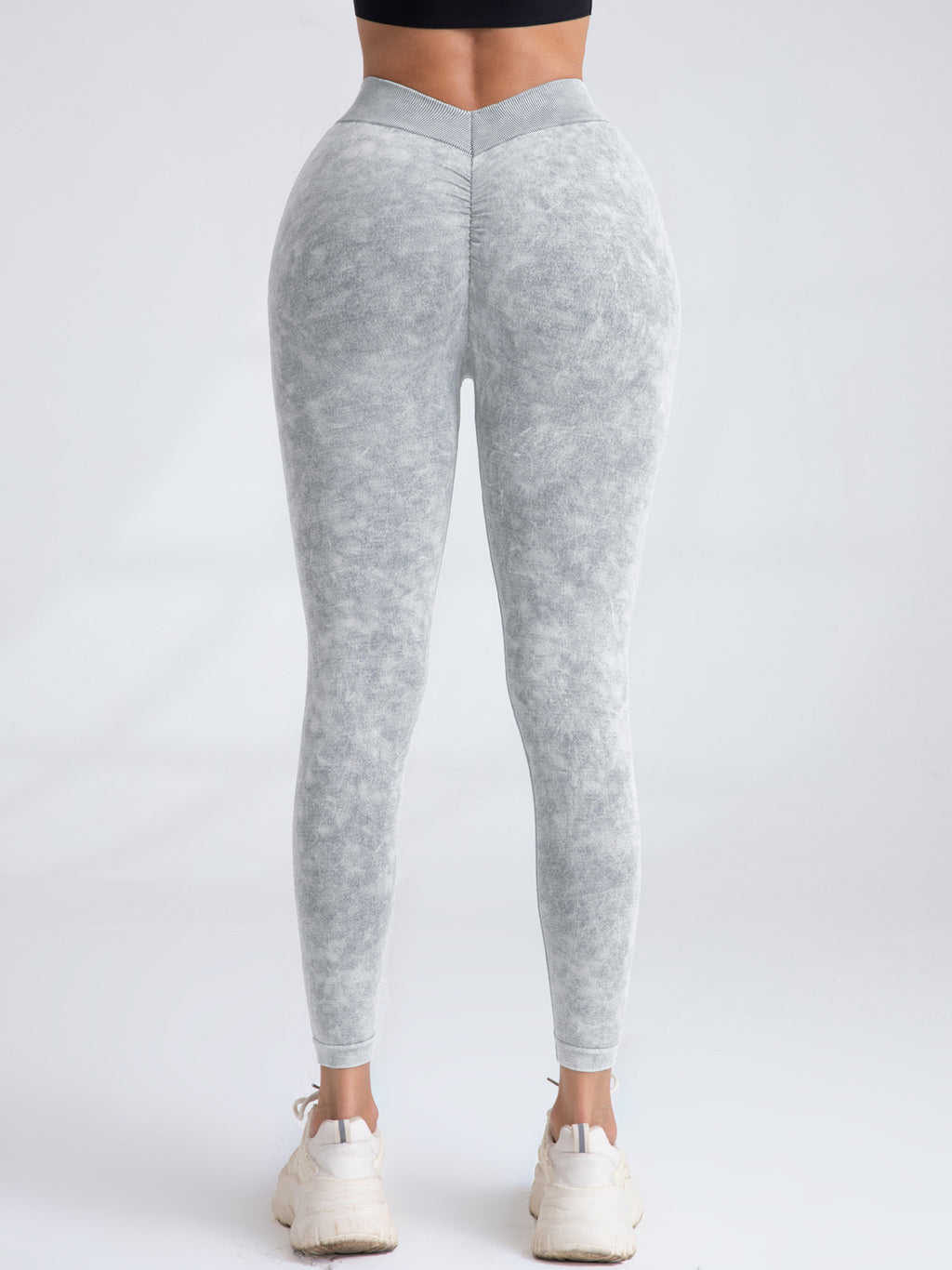 Women's V Workout Seamless High Waist Leggings